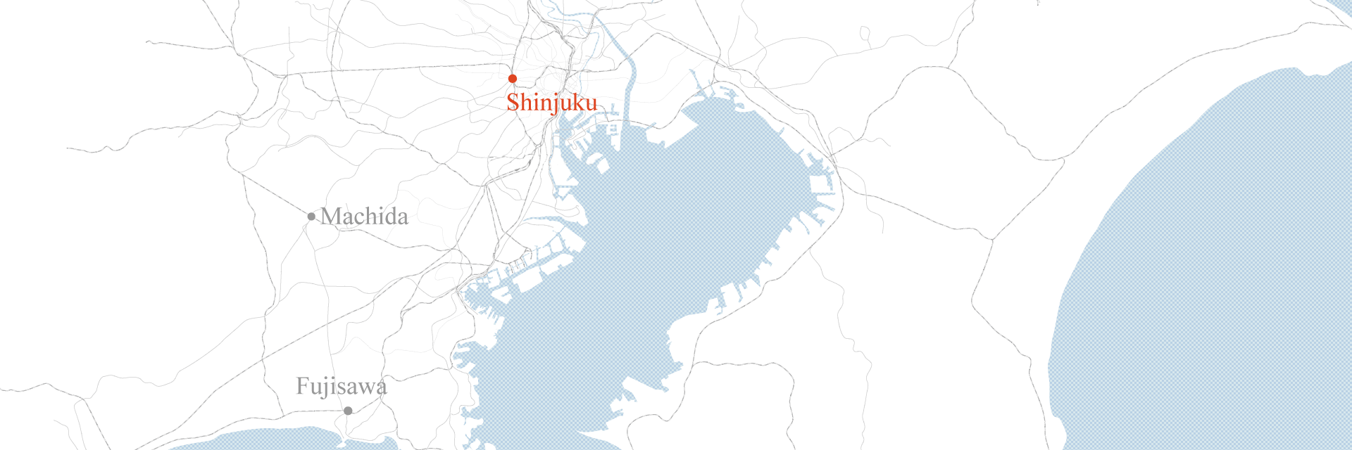 ラ・クローヌ 地図 新宿