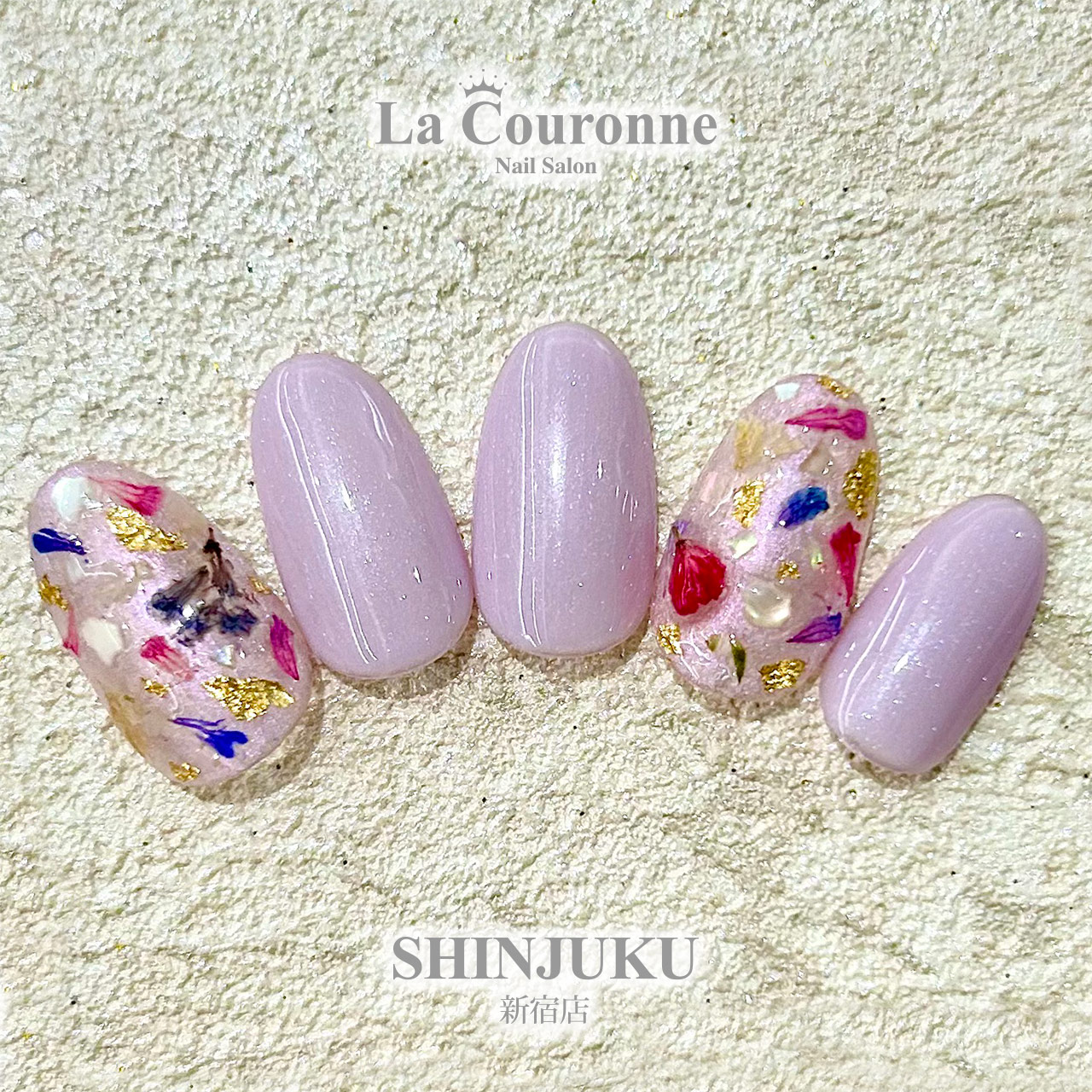 新宿店のジェルネイル キャンペーンアート