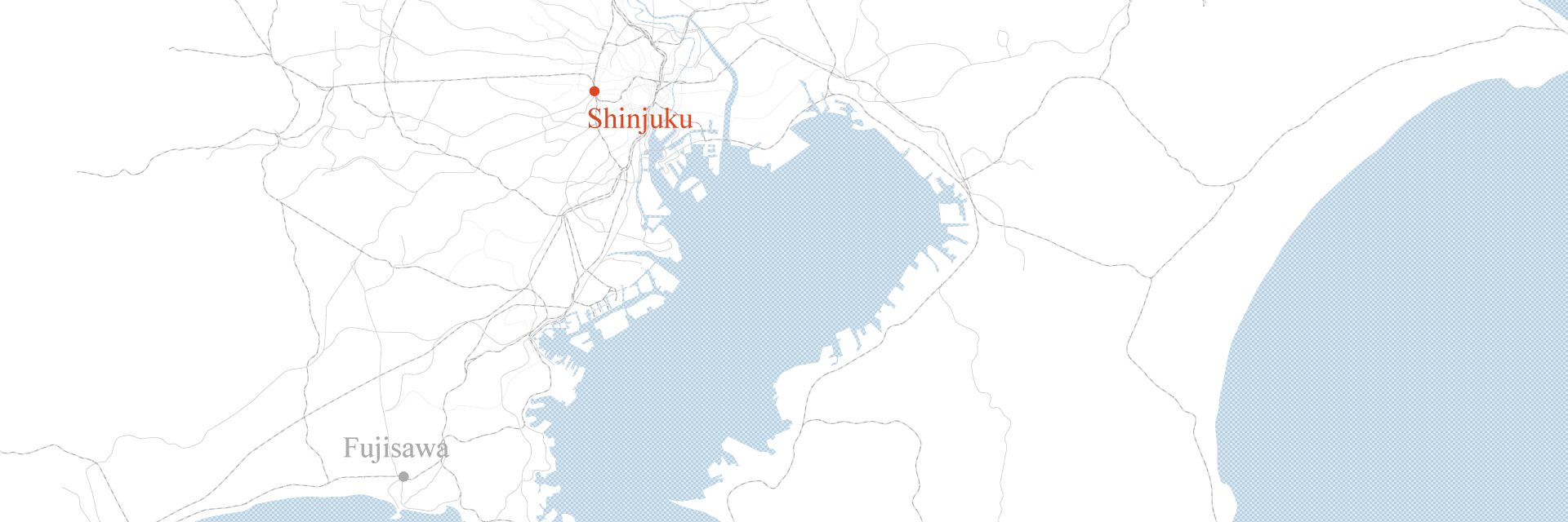 ラ・クローヌ 地図 新宿